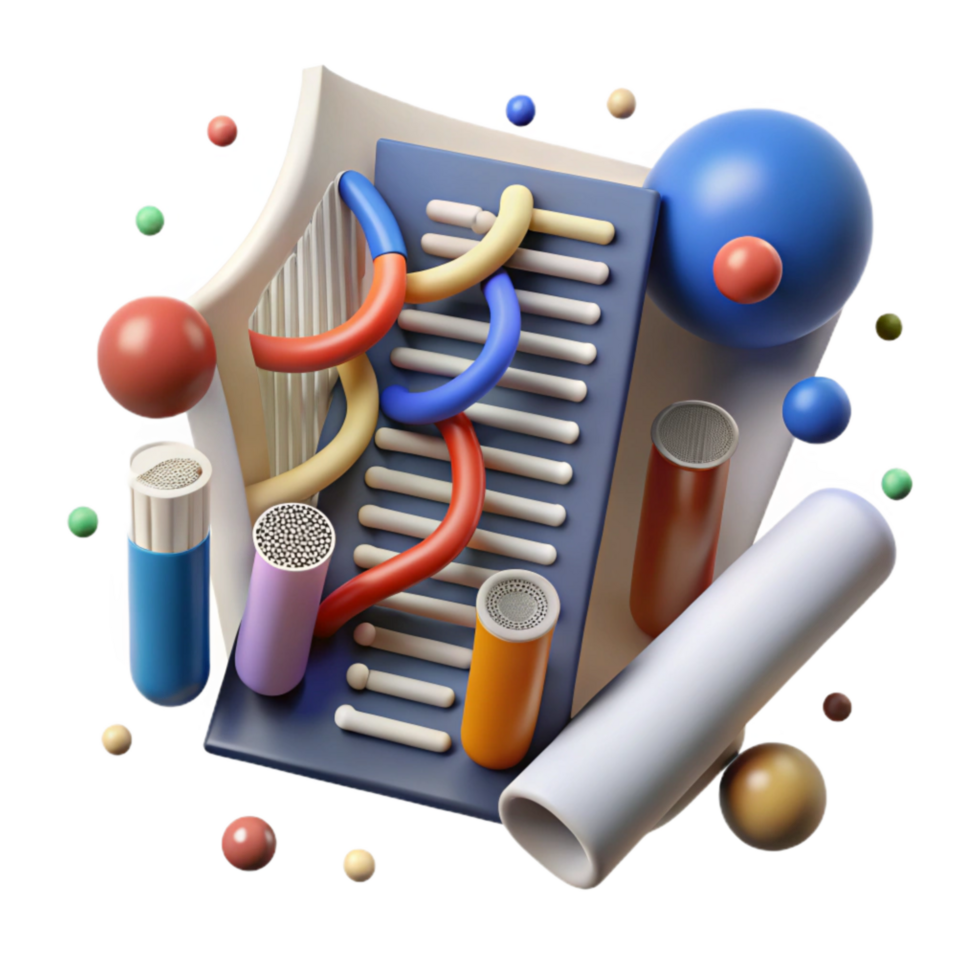 beautiful artistic Human Genome Evolution Chart Transparent Background png