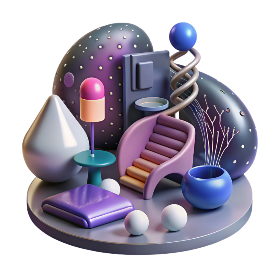 impressive modern Genetic Counseling Session Illustration Cutout detailed png