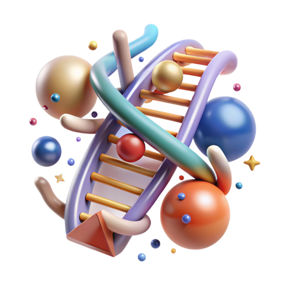 wonderful minimalist Dna Replication Process Illustration Transparent original png