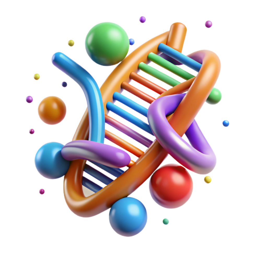 elegant abstract Dna Replication Fork Diagram Cutout professional png