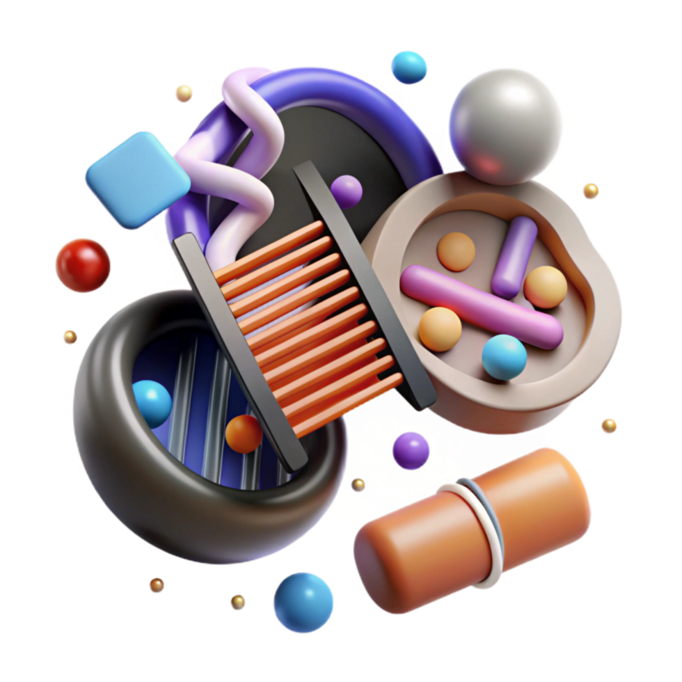 serene rustic Gene Therapy Delivery Methods Diagram Isolated Cutout png