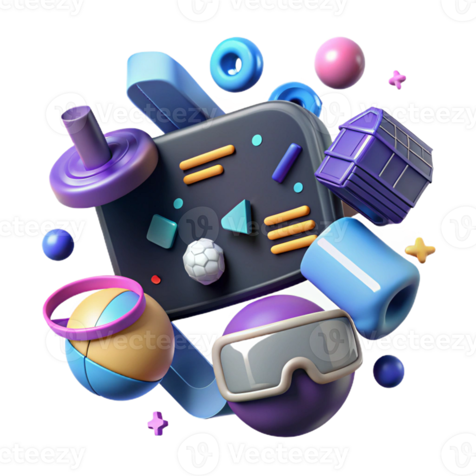 stunning creative Virtual Reality Game Development Coding Interface Cutout original png