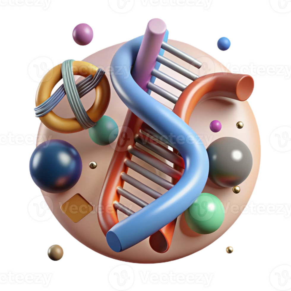 extraordinary classic Dna Polymerase Enzyme Illustration Transparent Background png