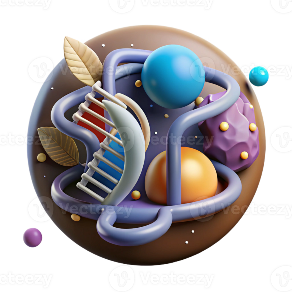 vibrant modern Genetic Engineering Ethics Debate Illustration Cutout genuine png