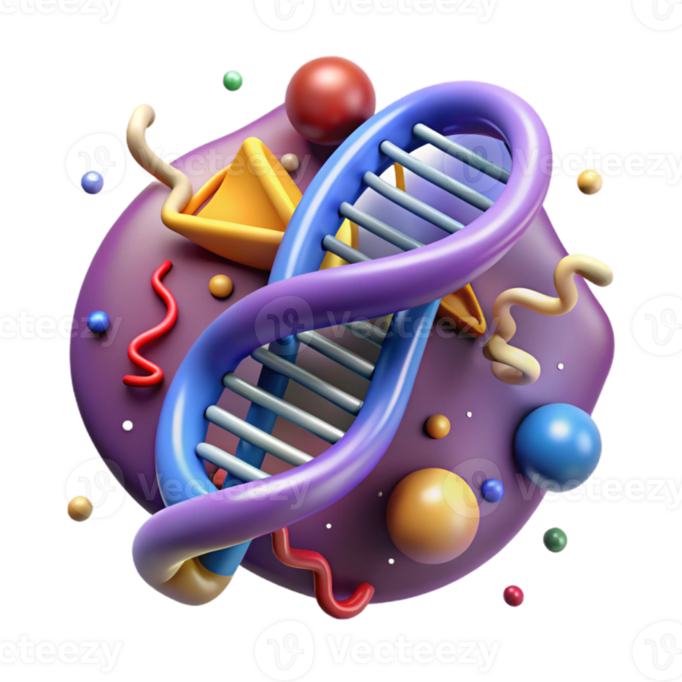 elegant minimalist Gene Editing Tool Crispr Illustration Cutout Element original png
