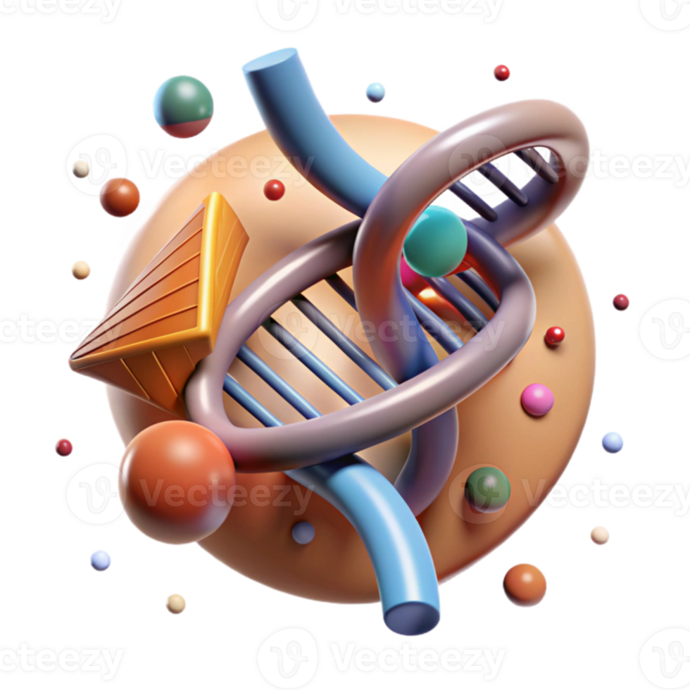 stunning classic Dna Molecule Rotating Animation Cutout exclusive png
