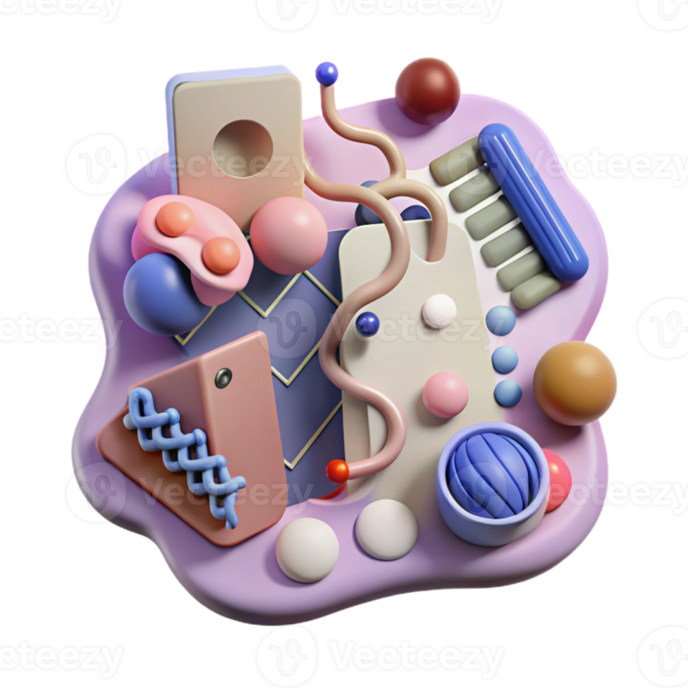magnificent abstract Genetic Testing Process Diagram Isolated genuine png