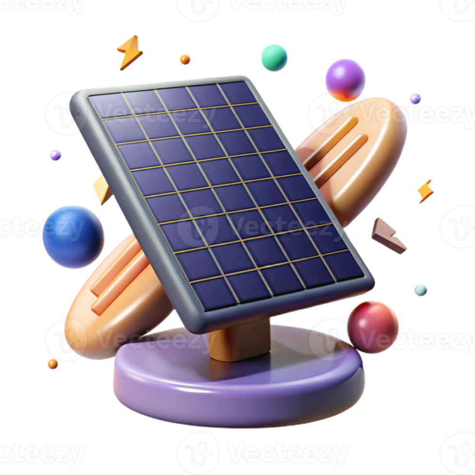 stunning traditional Solar Panel Array Side View Isolated genuine png