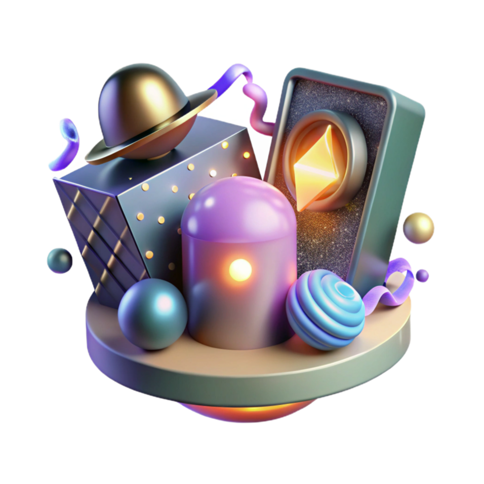 wonderful traditional Quantum Dot Led Light Emission Illustration Isolated detailed png