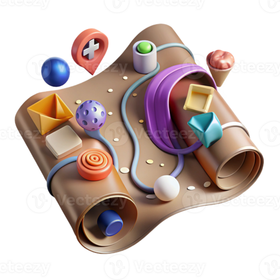 magnificent abstract Social Media Customer Journey Map Transparent high quality png