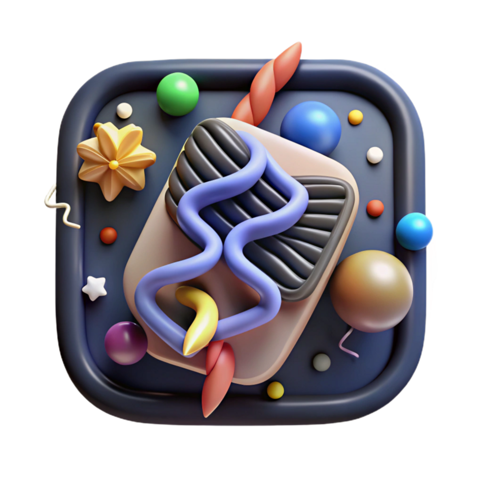 elegant rustic Genetic Engineering Applications Icon Cutout authentic png
