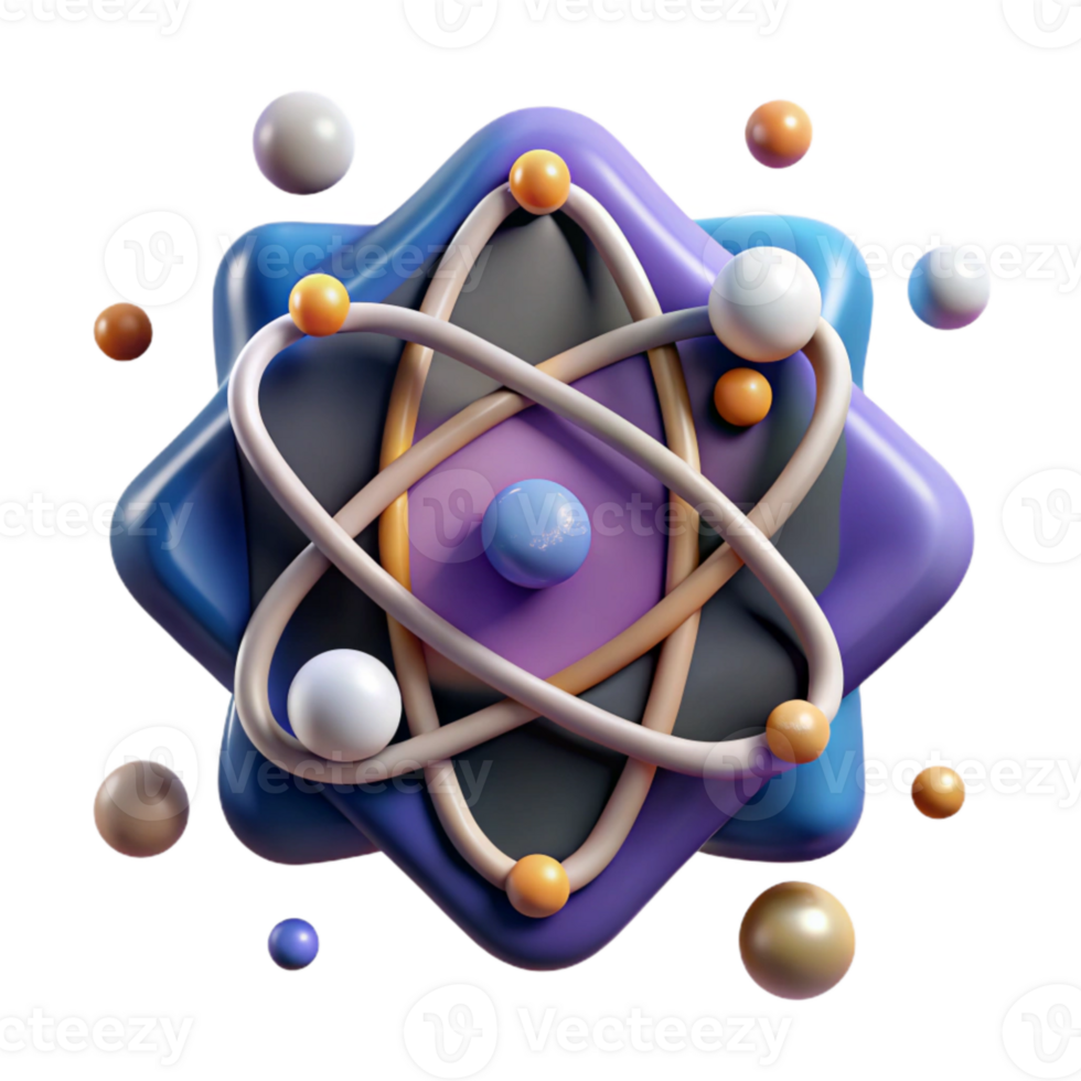 elegant traditional Quantum Computing Network Icon Cutout authentic png