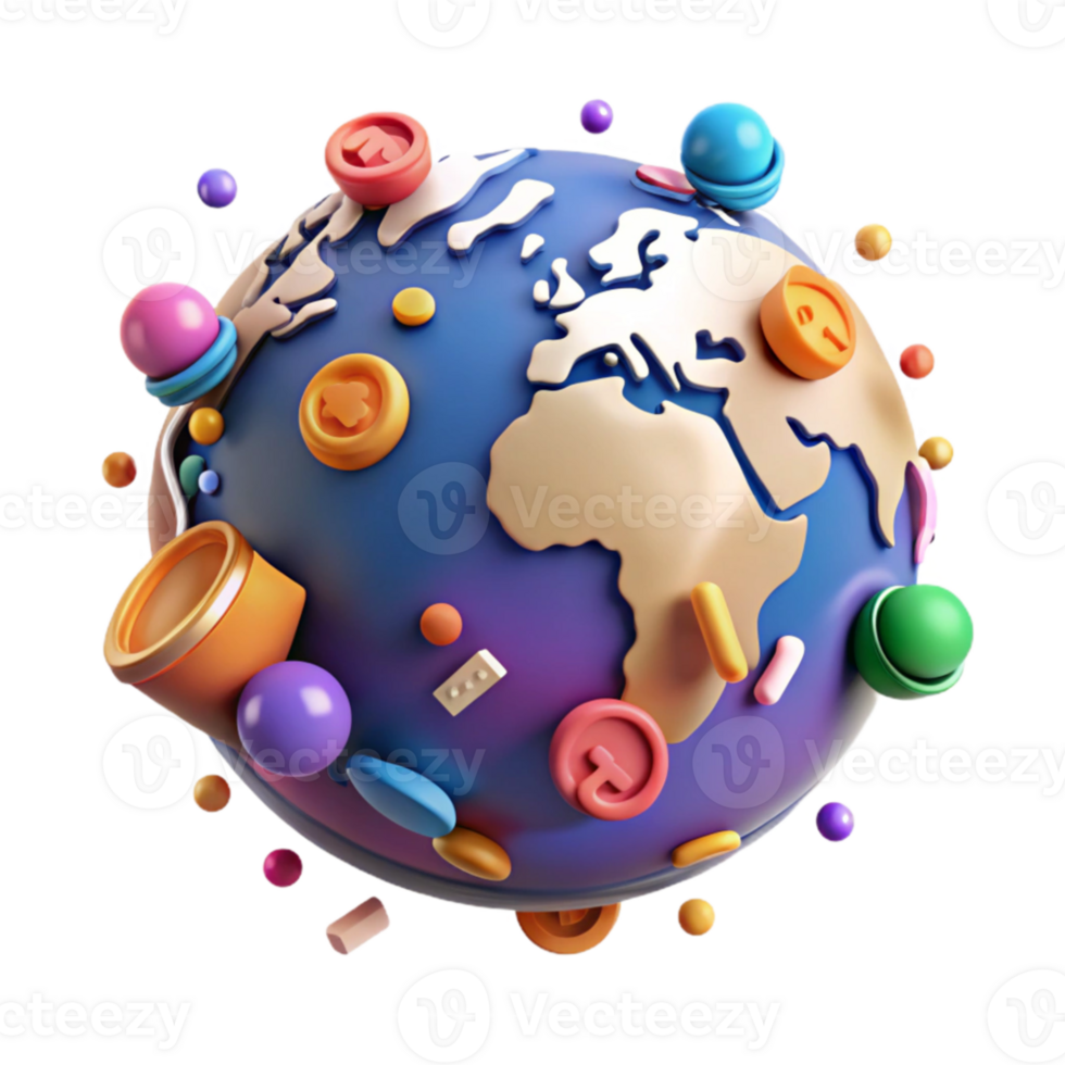extraordinary contemporary World Map with Country Borders Highlighted Transparent high resolution png