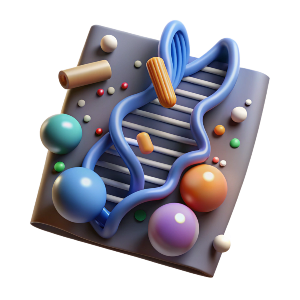 impressive artistic Dna Methylation Pattern Diagram Transparent Background high resolution png