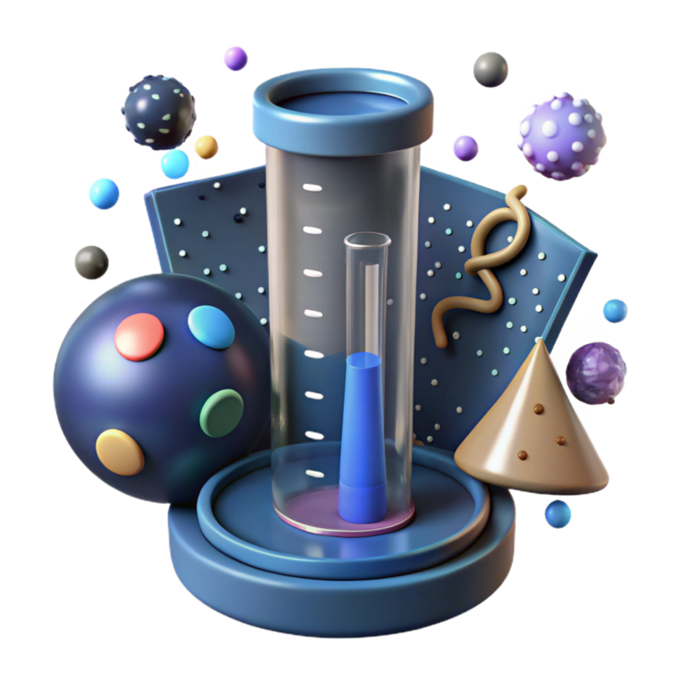 beautiful abstract Rain Gauge with Water Transparent Background png