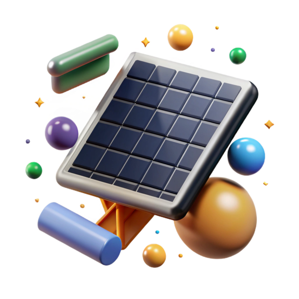 wonderful artistic Solar Panel Installation Guide Diagram Transparent Background professional png