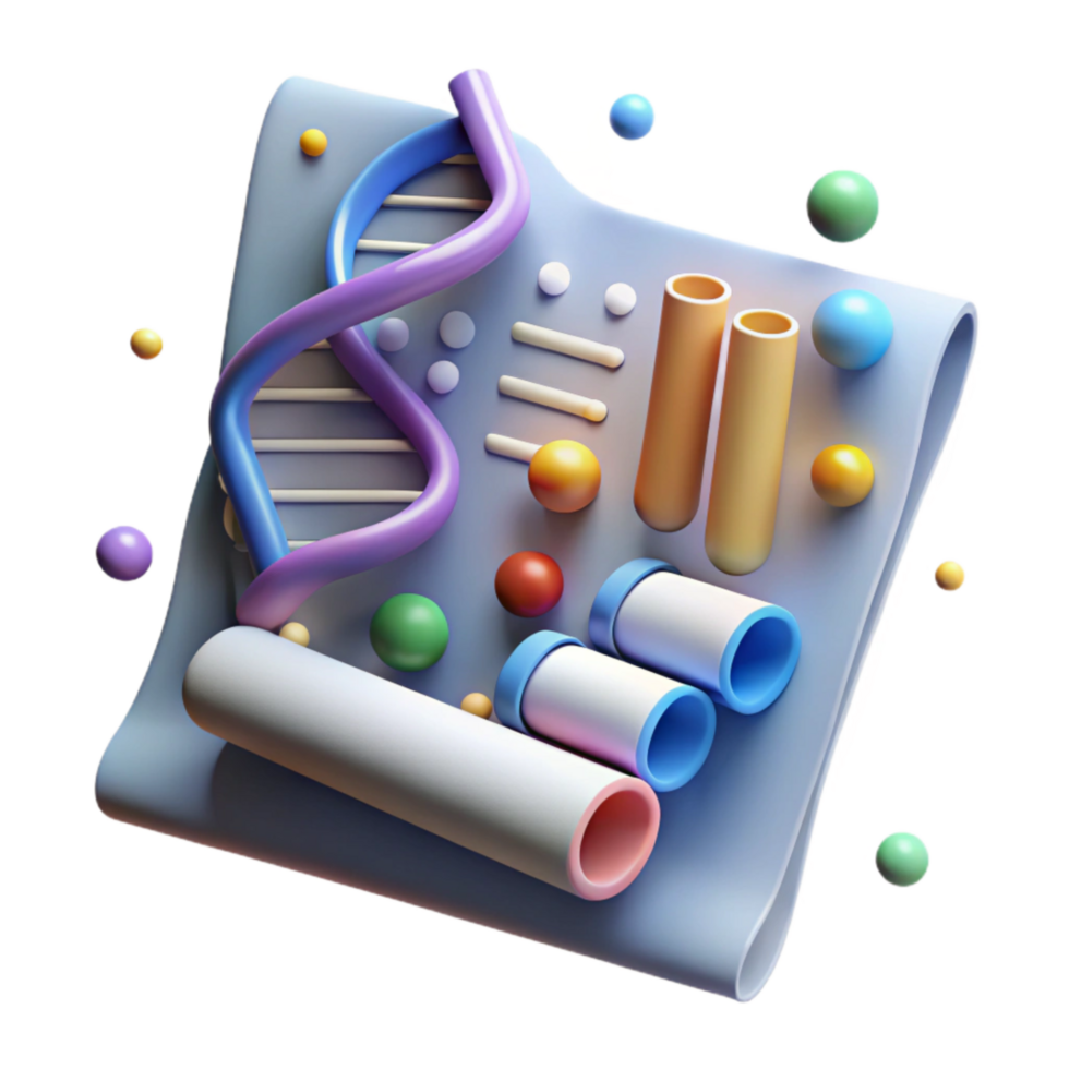 vibrant creative Human Genome Evolution Chart Transparent Background exclusive png