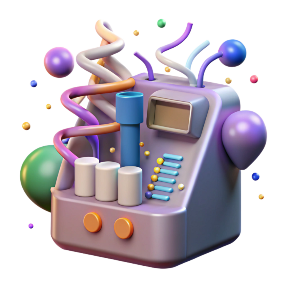 impressive contemporary Dna Sequencing Machine Illustration Transparent professional png
