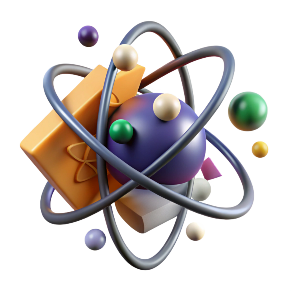 magnificent rustic Atom Diagram Showing Energy Levels Cutout premium png