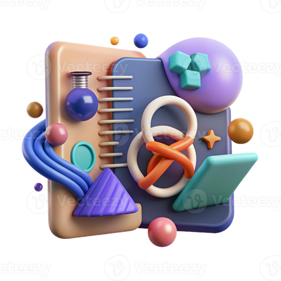 vibrant vintage Genetic Disease Research Icon Colorful Isolated exclusive png