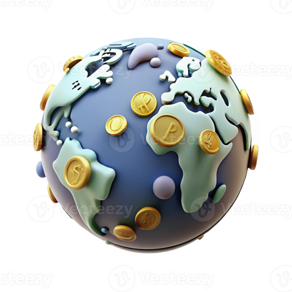 wonderful abstract World Map with Country Borders Highlighted Transparent professional png