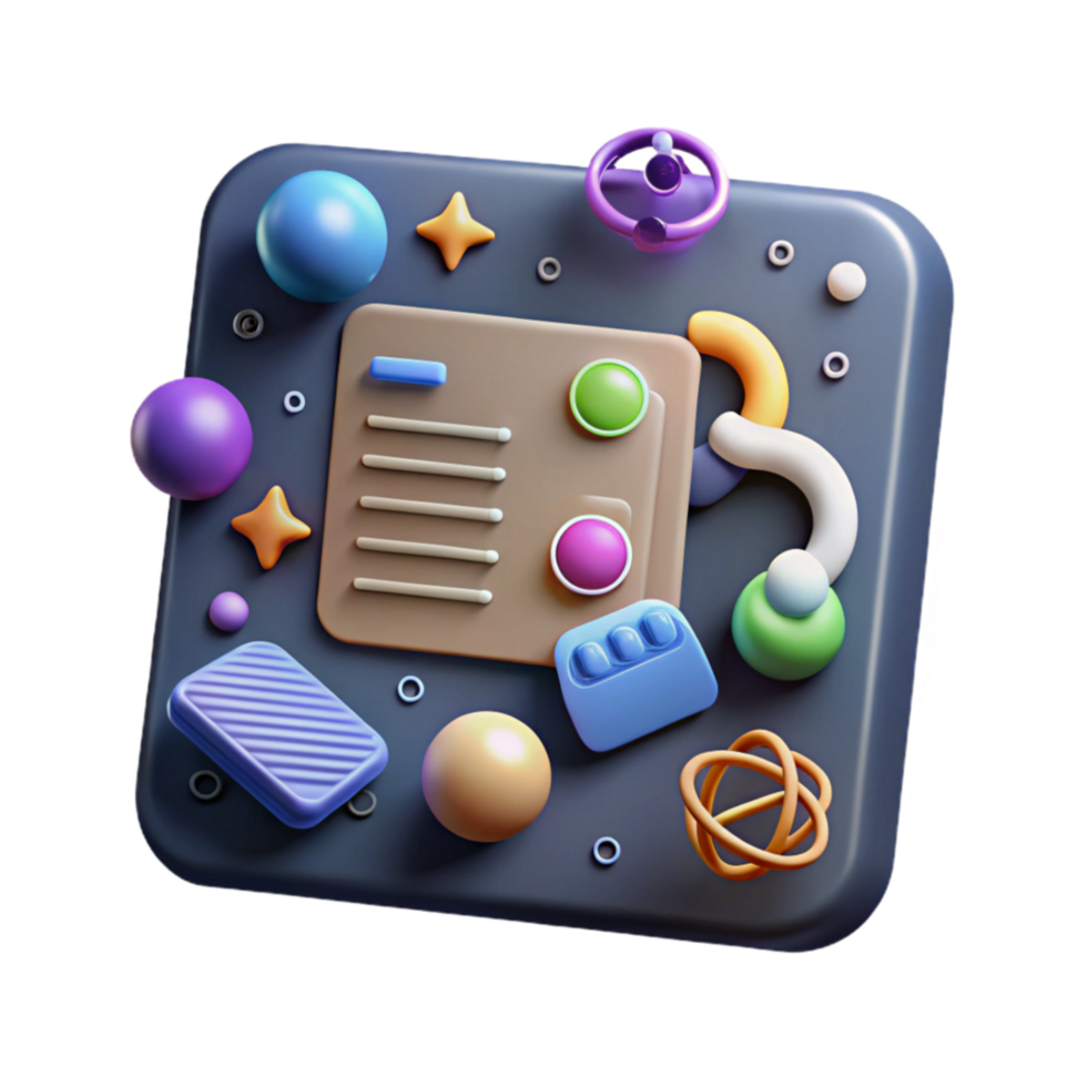 beautiful artistic Genome Browser Interface Elements Transparent high resolution png