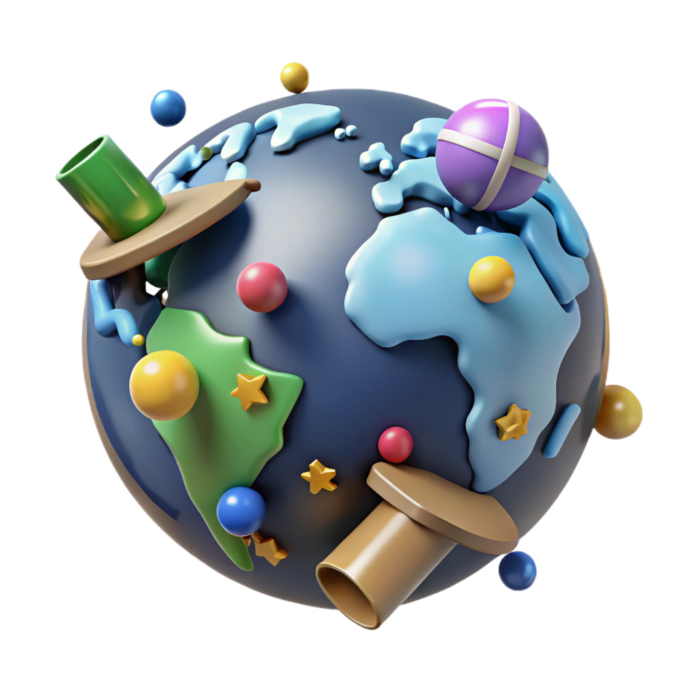 stunning minimalist World Map with Country Borders Highlighted Transparent detailed png