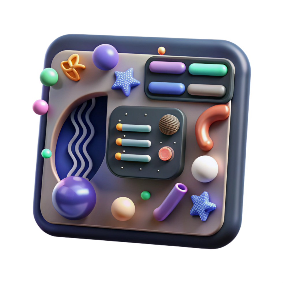 magnificent artistic Genome Annotation Software Interface Transparent high quality png