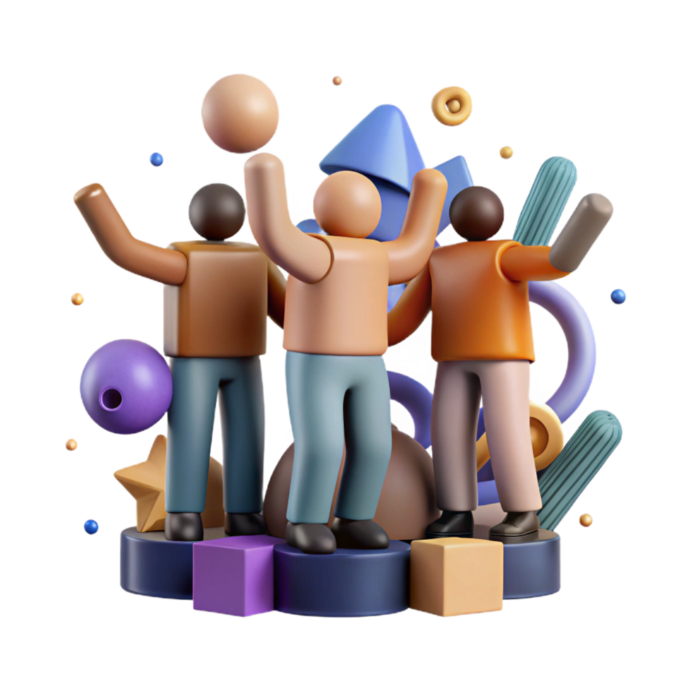 magnificent traditional Group of People Supporting Each Other Cutout exclusive png
