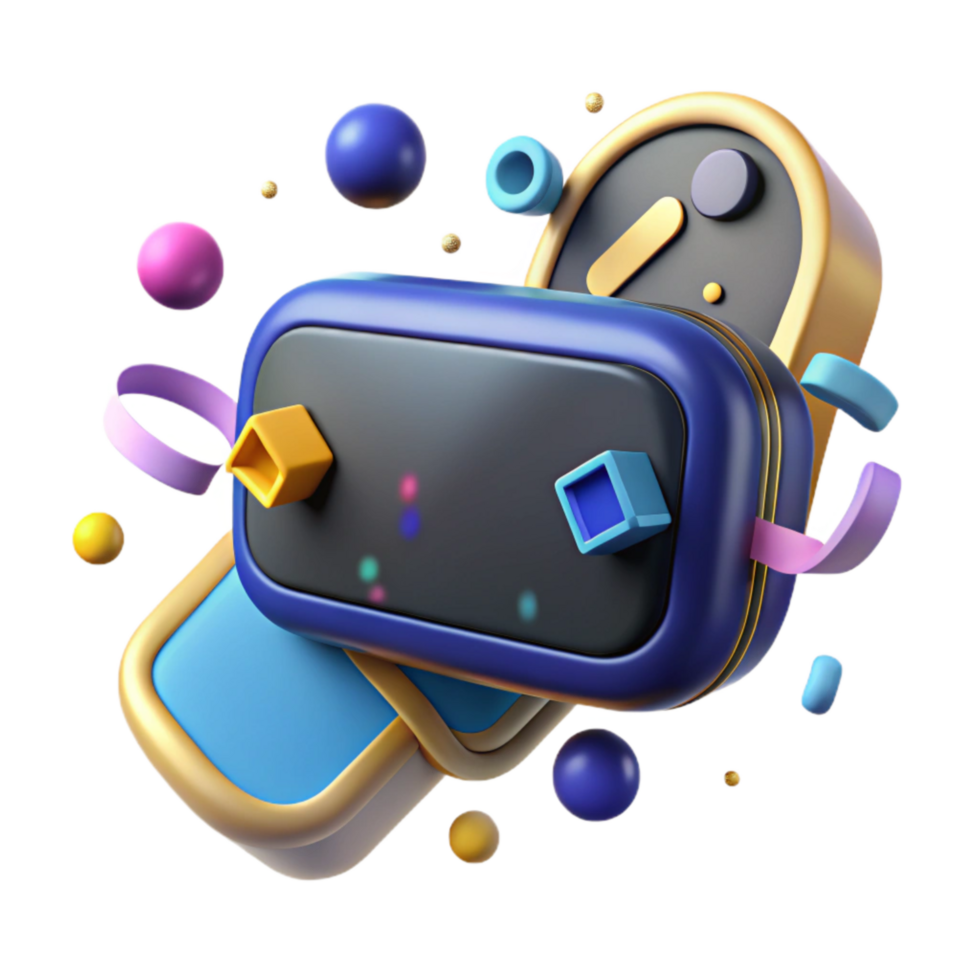 elegant traditional Virtual Reality Game Interface Hud Display Cutout professional png