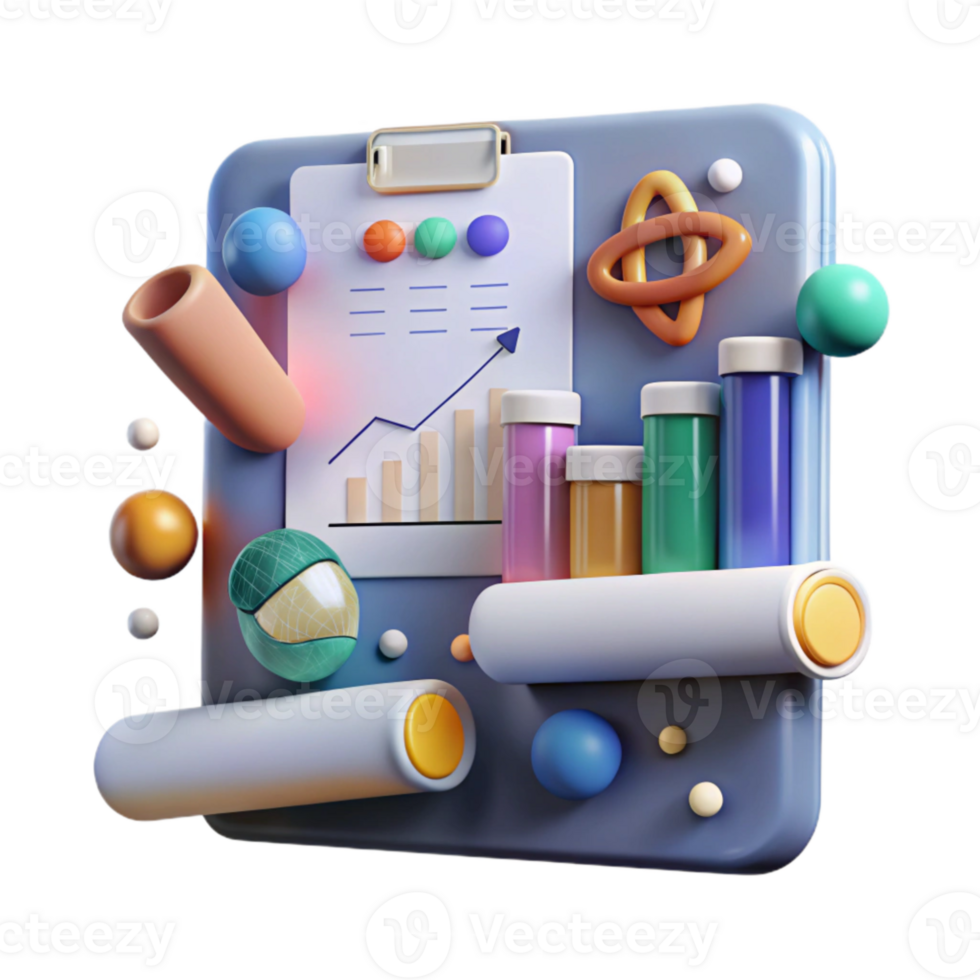 wonderful rustic Medical Research Data Chart Isolated exclusive png