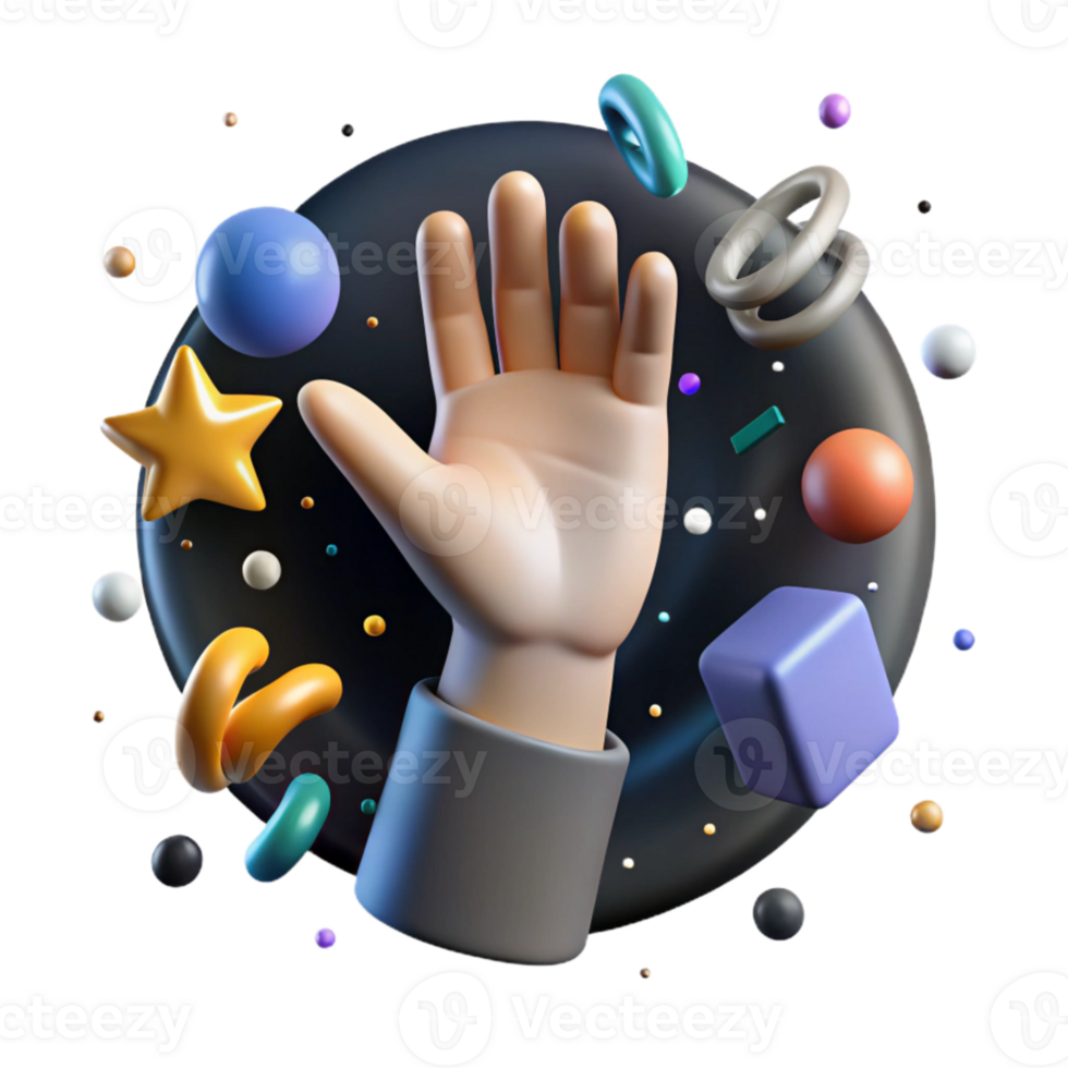stunning artistic Open Hand Reaching Out Soft Lighting Transparent original png