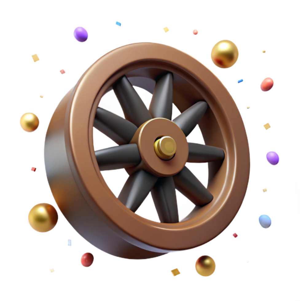 extraordinary contemporary Roman Chariot Wheel Cutout Isolated Side Angle professional png