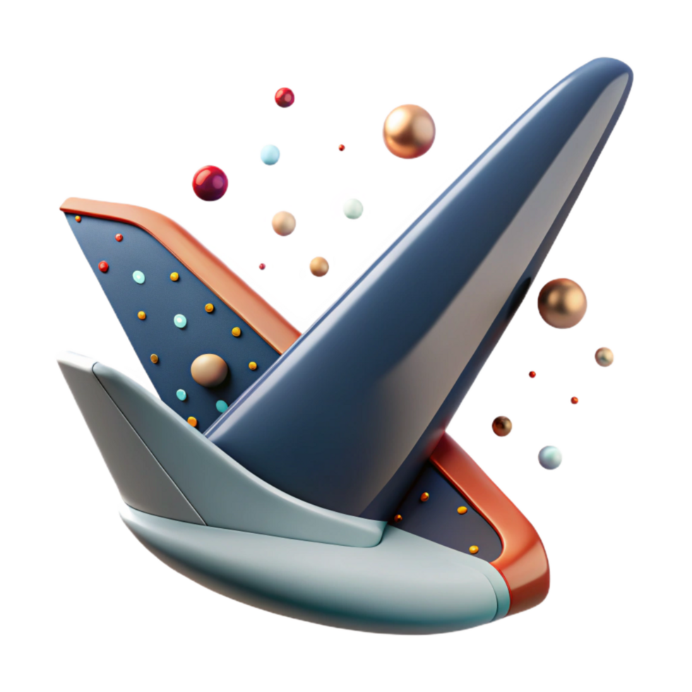 vibrant creative Space Station Exterior View Transparent Background genuine png