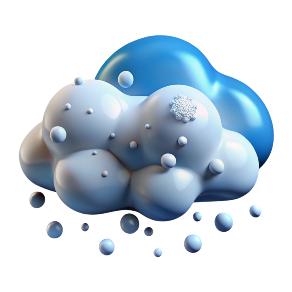 stunning minimalist Marine Snow Falling Cutout with White Particles high resolution png