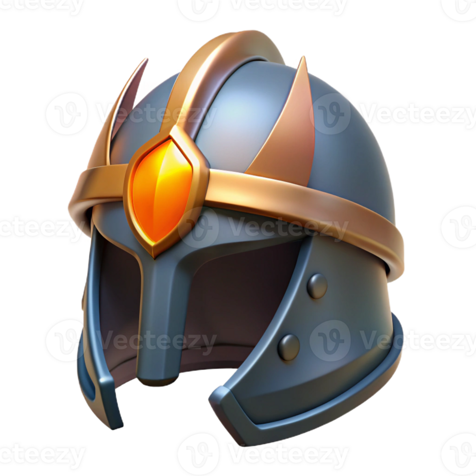 spectacular impressionist Helmet of Hades, with Transparent Background flawless png