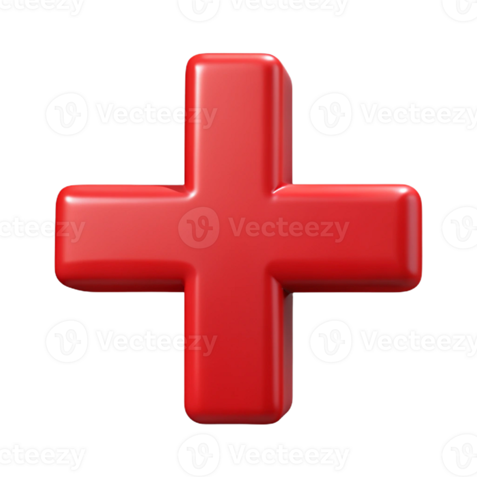 acclaimed classic Symmetrical, cross shape. Crisp edges, red flat color. Clean lines, with Scalable Design. studio quality png