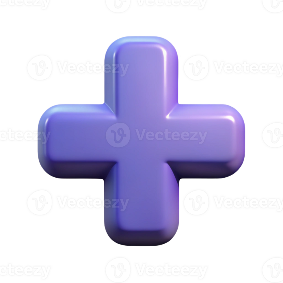 alegre elegante simétrico Cruz ícone com afiado arestas. mínimo, com escalável Projeto. estúdio qualidade png