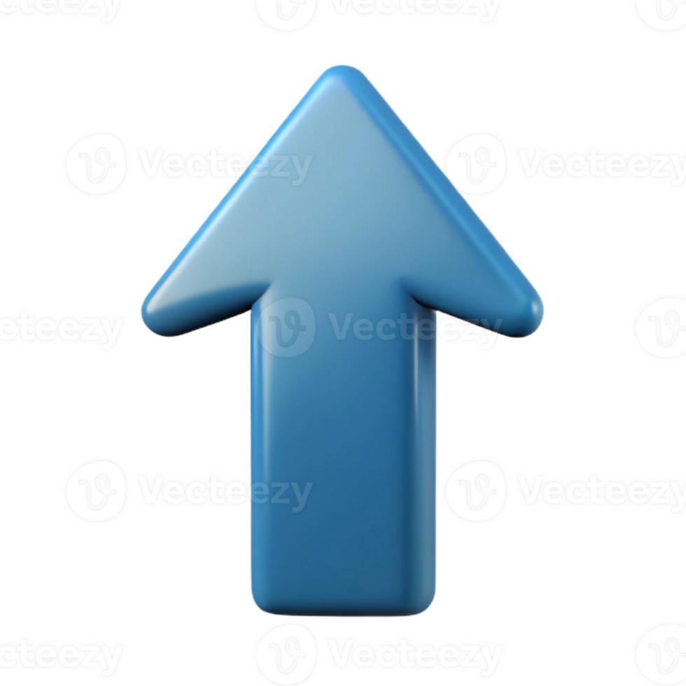 distinguished bohemian Arrow character pointing upwards. Minimal design, clean lines with Scalable Design. genuine png