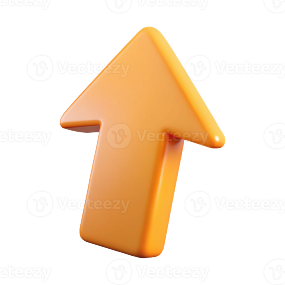 extraordinary quintessential Arrow character pointing upwards. Minimal design, clean lines with Scalable Design. png