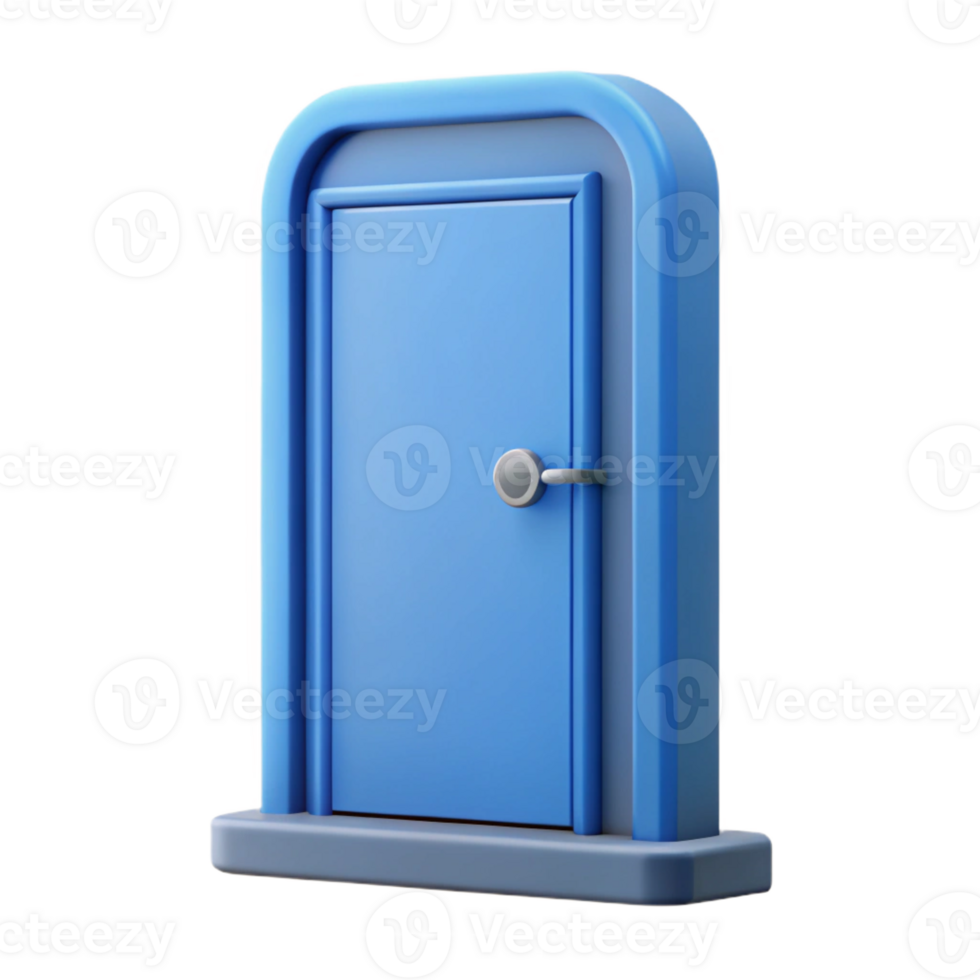 iconic victorian Blueprint of a door. Single-weight stroke, scalable, clean lines with Scalable Design. refined png