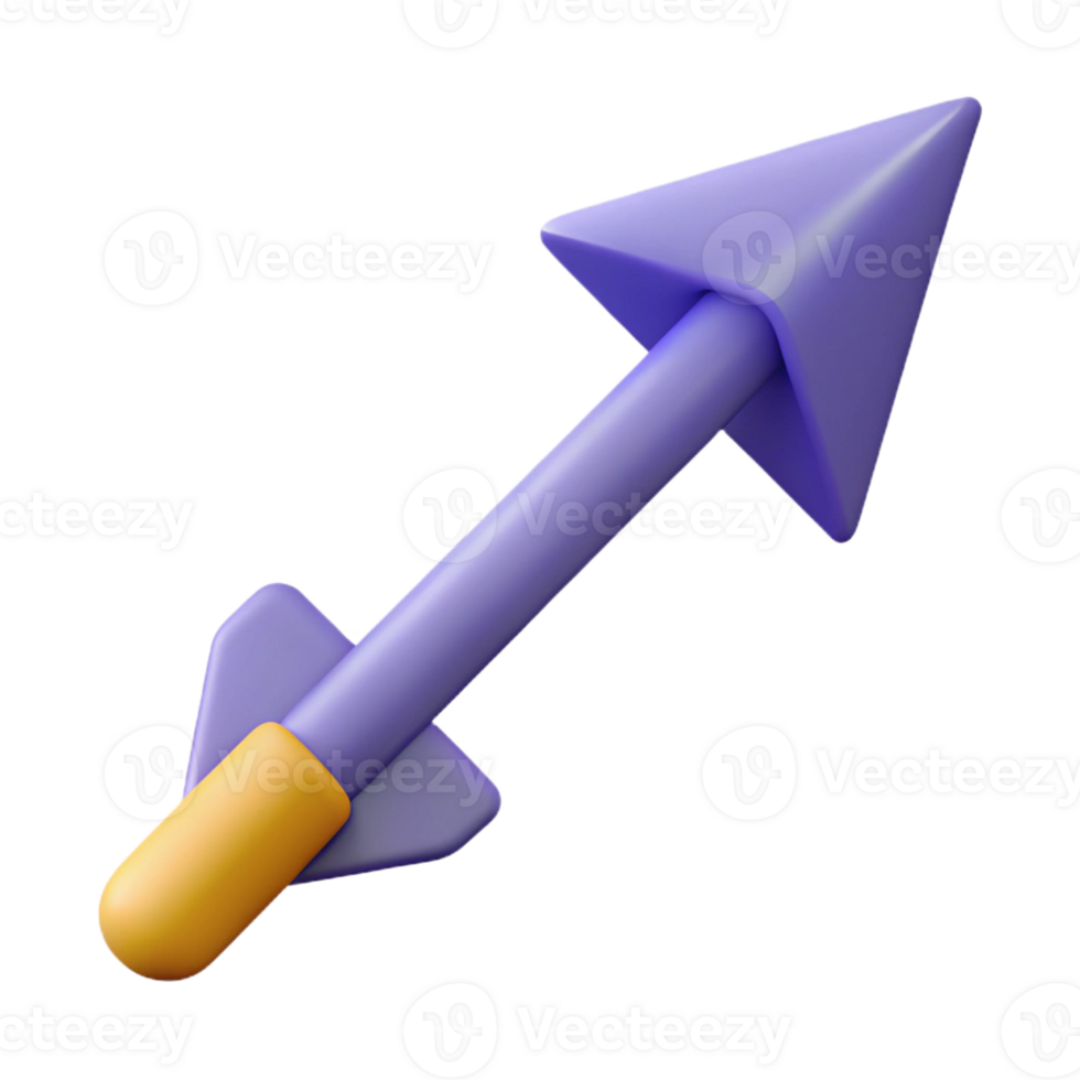 alluring standout Scalable, symmetrical design of an arrow. Crisp edges, single-weight stroke with Scalable Design. png