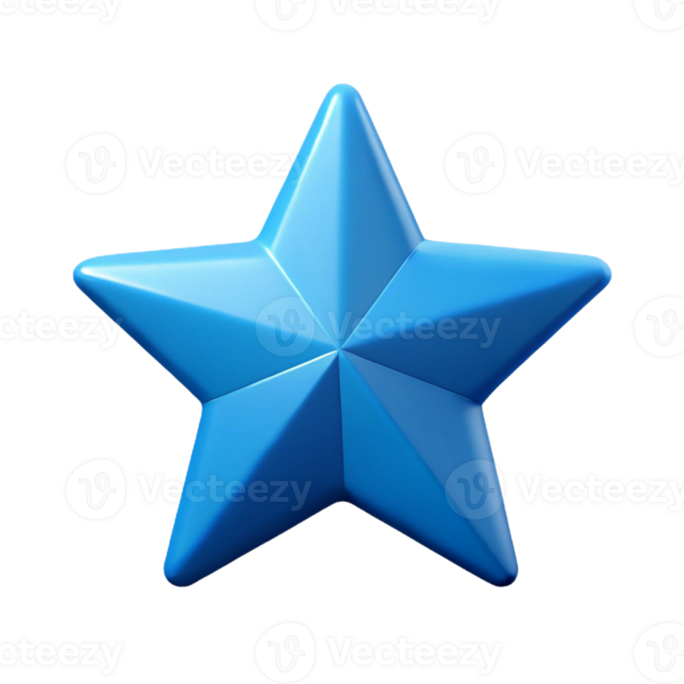 dazzling traditional Symmetrical isometric star with sharp points and a gold color with Scalable Design. refined png