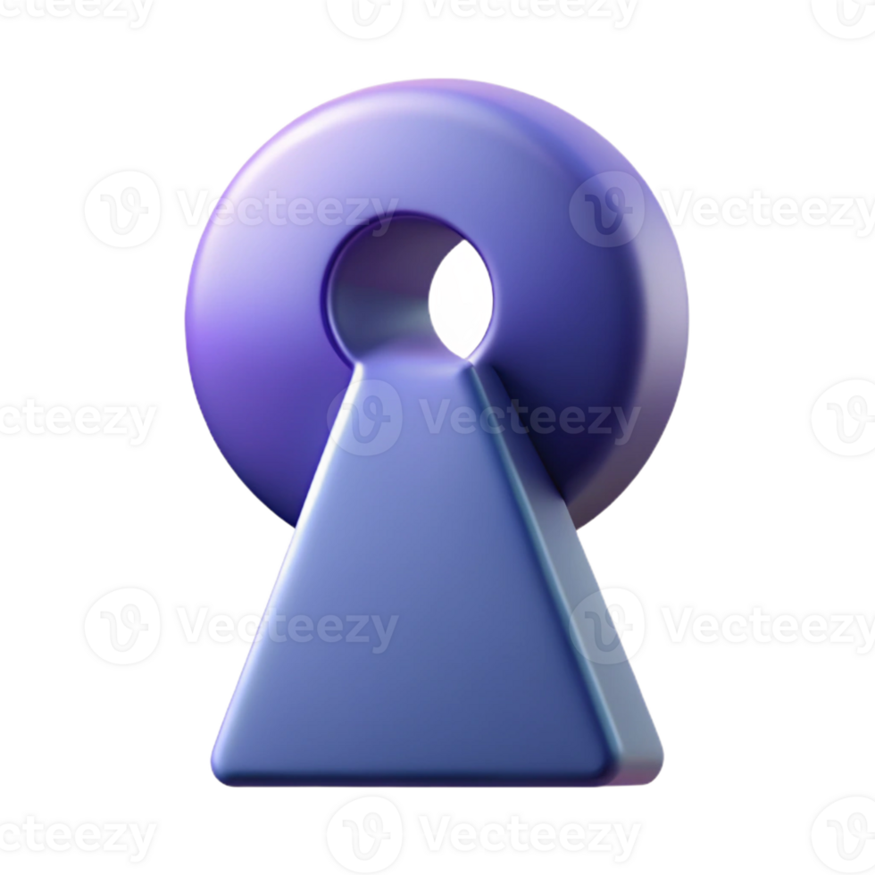 dreamy stunning Abstract keyhole shape with clean lines and flat color. with Scalable Design. refined png