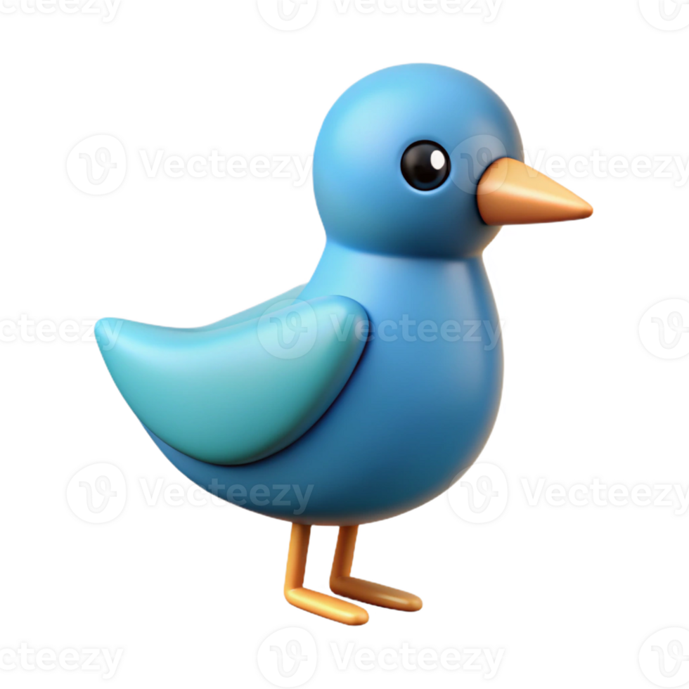 breathtaking impressionist Simple bird with triangular beak, circular body. Scalable, flat color, single-weight stroke with Scalable Design. crisp png