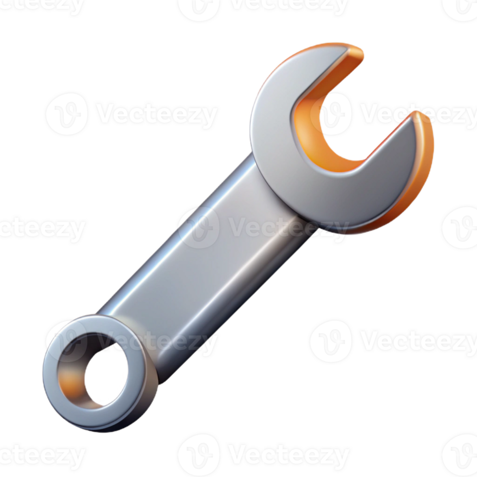 dreamy radiant Technical drawing of a wrench. Crisp edges, minimal, single-weight stroke with Scalable Design. professional png