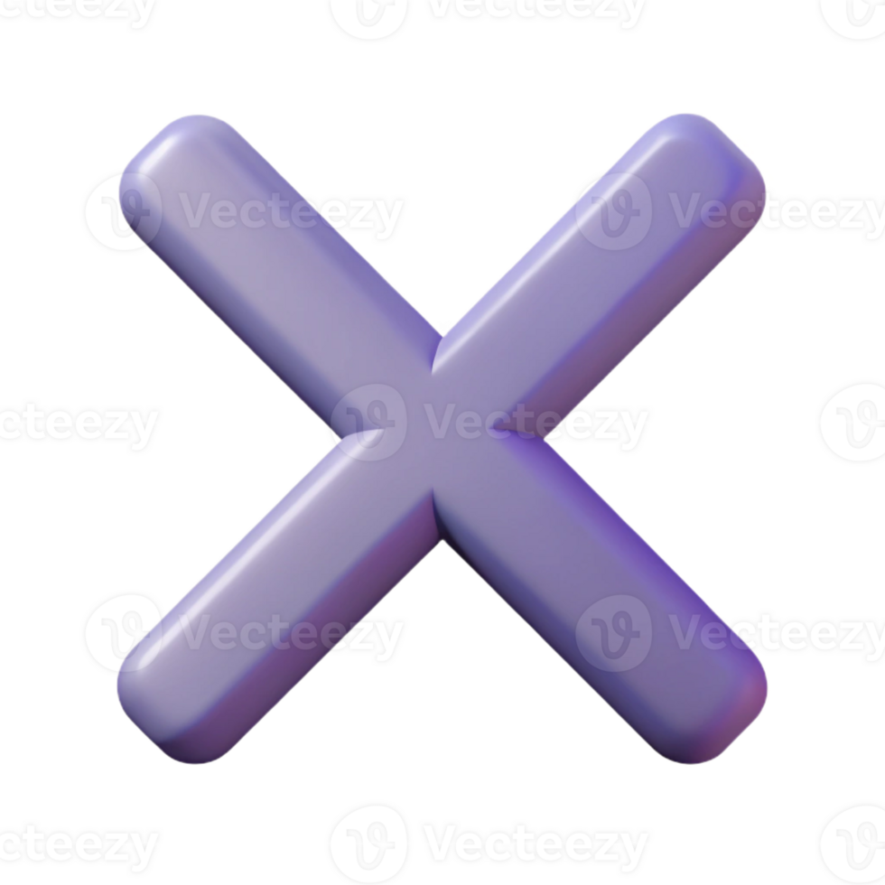 dazzling geometric Cross icon. Two intersecting diagonal lines. Clean lines, flat color with Scalable Design. flawless png