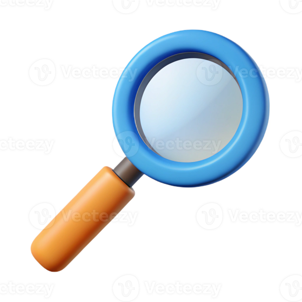enchanting dynamic elegant Scalable magnifying glass. Crisp edges, flat color. Clean lines, minimal design with Scalable Design. sharp png