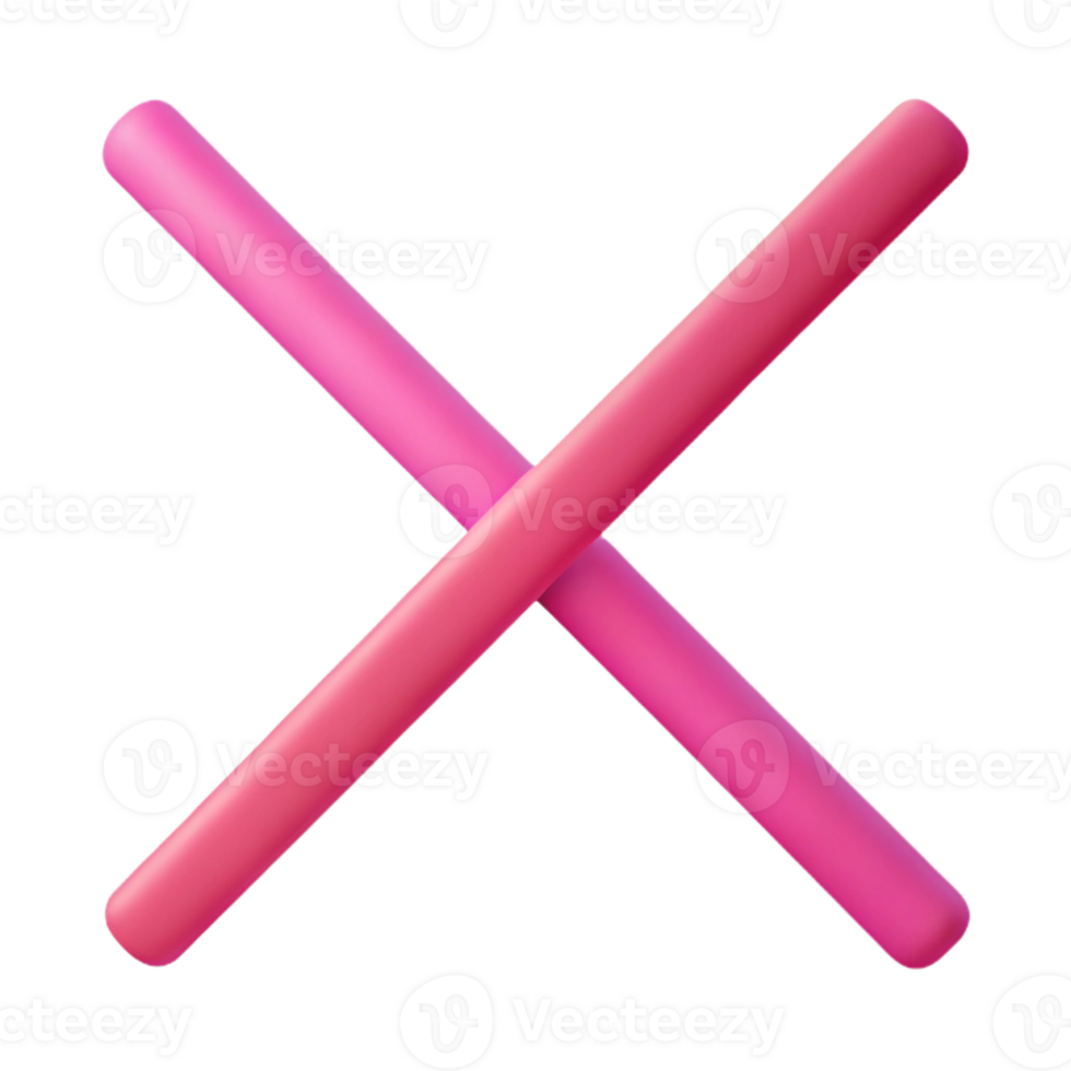 hypnotic gothic Single diagonal line, bright pink. Crisp edges, minimal design with Scalable Design. 4K png