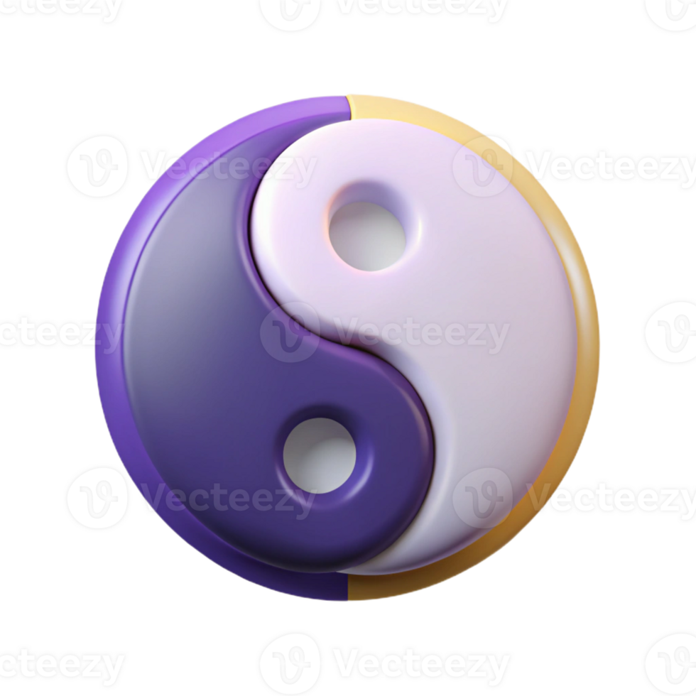 coveted geometric Symmetrical monoline yin yang symbol. Single-weight stroke, flat color, minimal with Scalable Design. sharp png